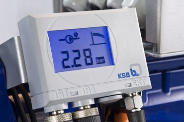 KSB PumpMeter an einer Pumpe